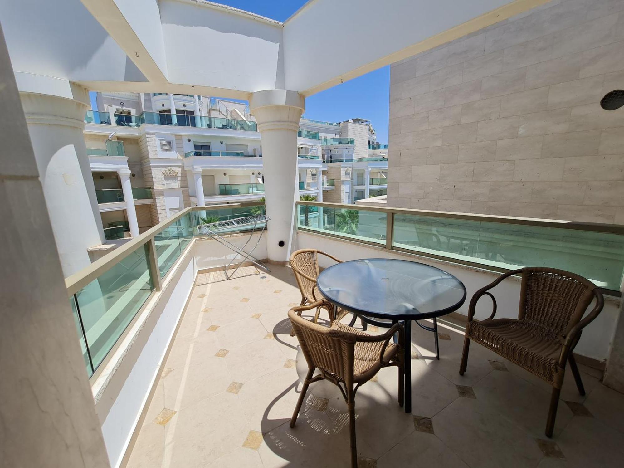 Appartement Palmore Top Luxury Penthause With Juccuzi First Line Of The Seaside à Eilat Extérieur photo